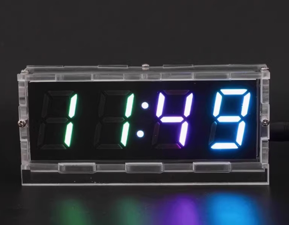 七彩数字时钟套件